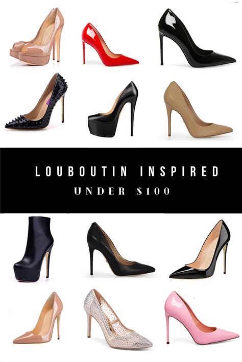 louboutin look alikes